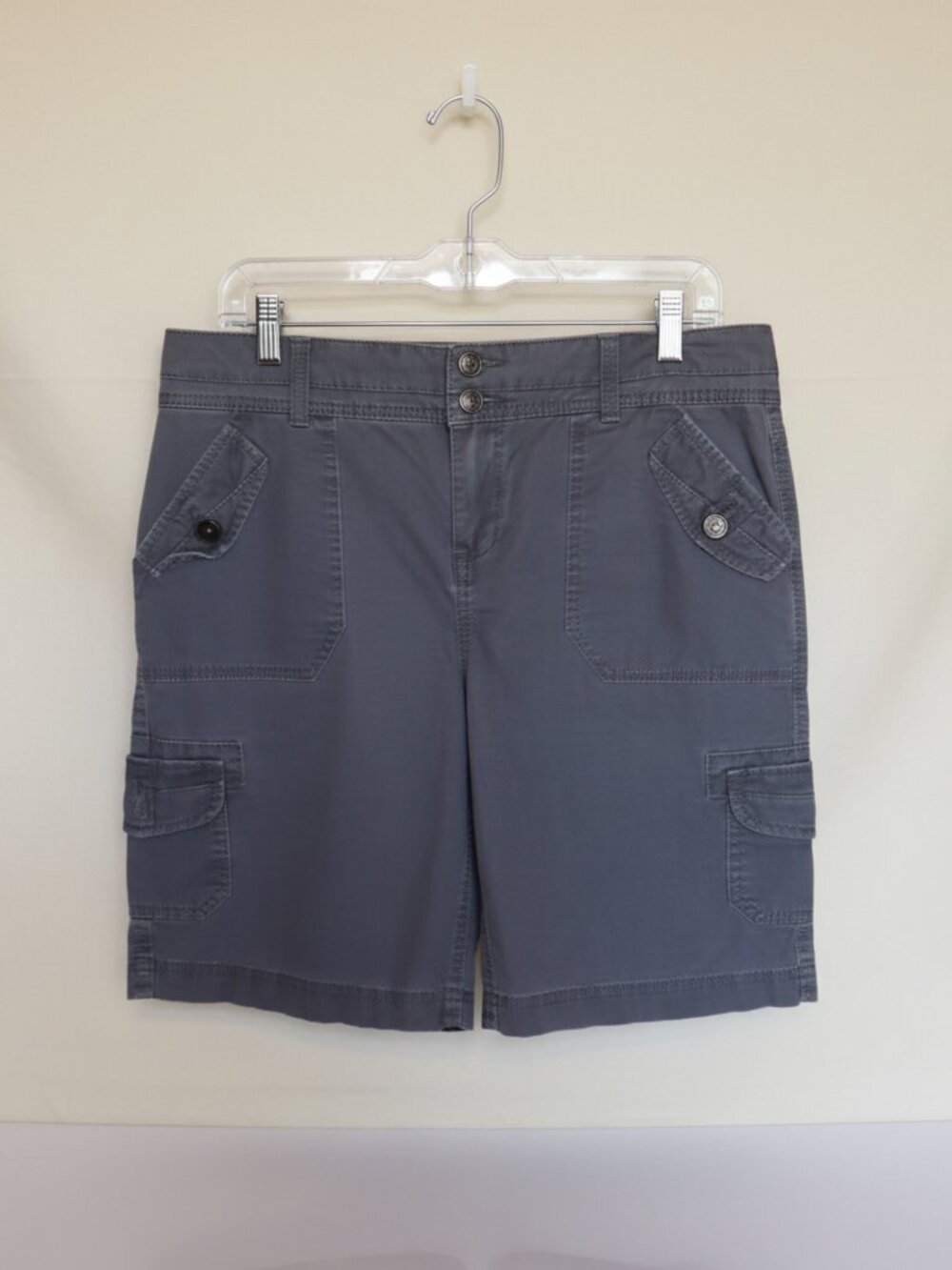 Sonoma Life + Style Cargo Skirt - Grey - Size 10
